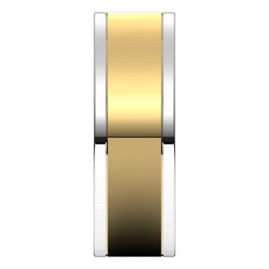 14K Yellow Or White Or Rose Gold Comfort-Fit Flat Band