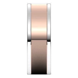 14K Yellow Or White Or Rose Gold Comfort-Fit Flat Band