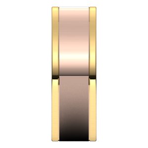14K Yellow Or White Or Rose Gold Comfort-Fit Flat Band