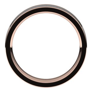 14K Yellow Or White Or Rose Gold Comfort-Fit Flat Band