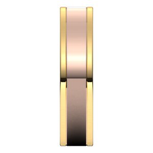 14K Yellow Or White Or Rose Gold Comfort-Fit Flat Band