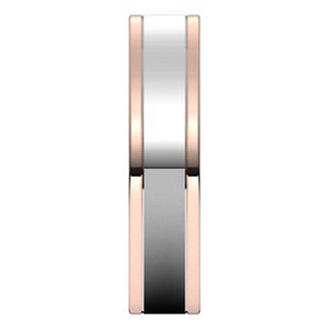 14K Yellow Or White Or Rose Gold Comfort-Fit Flat Band