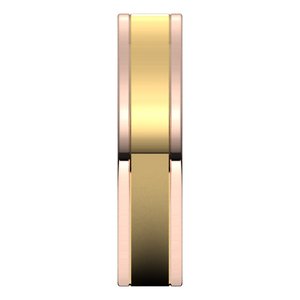 14K Yellow Or White Or Rose Gold Comfort-Fit Flat Band