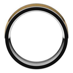 14K Yellow Or White Or Rose Gold Comfort-Fit Flat Band