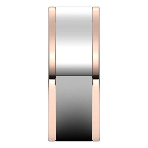 14K Yellow Or White Or Rose Gold Comfort-Fit Flat Band