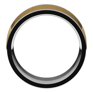 14K Yellow Or White Or Rose Gold Comfort-Fit Flat Band
