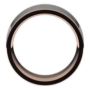 14K Yellow Or White Or Rose Gold Comfort-Fit Flat Band