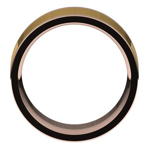 14K Yellow Or White Or Rose Gold Comfort-Fit Flat Band