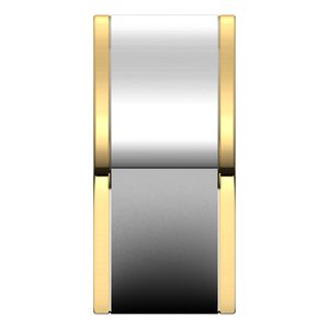 14K Yellow Or White Or Rose Gold Comfort-Fit Flat Band