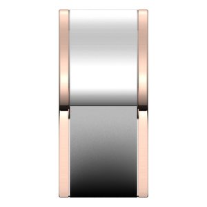 14K Yellow Or White Or Rose Gold Comfort-Fit Flat Band