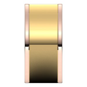 14K Yellow Or White Or Rose Gold Comfort-Fit Flat Band