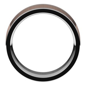 14K Yellow Or White Or Rose Gold Comfort-Fit Flat Band