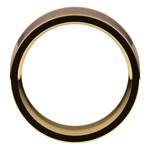 14K Yellow Or White Or Rose Gold Comfort-Fit Flat Band