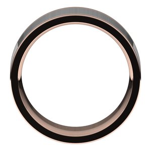 14K Yellow Or White Or Rose Gold Comfort-Fit Flat Band