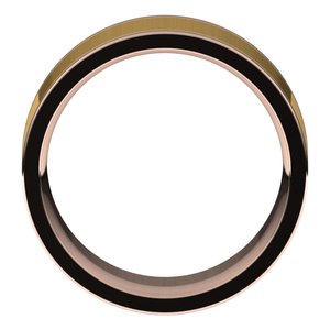 14K Yellow Or White Or Rose Gold Comfort-Fit Flat Band