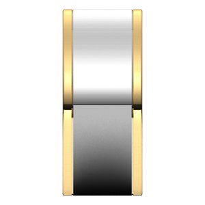 14K Yellow Or White Or Rose Gold Comfort-Fit Flat Band