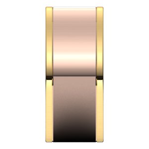 14K Yellow Or White Or Rose Gold Comfort-Fit Flat Band