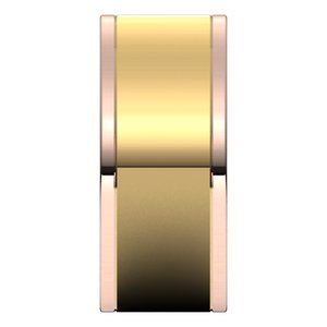 14K Yellow Or White Or Rose Gold Comfort-Fit Flat Band