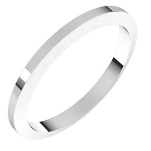 Platinum Trapezoid Flat Band