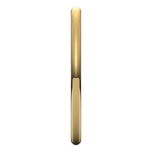 18K Yellow Or White Or Rose Gold Comfort-Fit Full Round Band