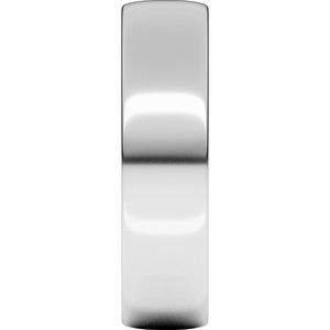 18K Yellow Or White Or Rose Gold Lightweight Comfort-Fit European-Style Band
