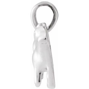 Sterling Silver 15.34 X 11.83 Mm Polished Horse Pendant