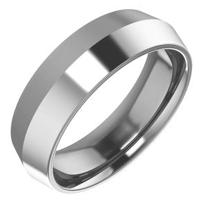 Cobalt 6 mm Knife-Edge Comfort Fit Band Size 10