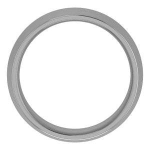 Cobalt 6 mm Knife-Edge Comfort Fit Band Size 10