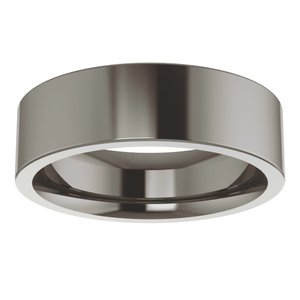 Titanium Comfort-Fit Flat Band