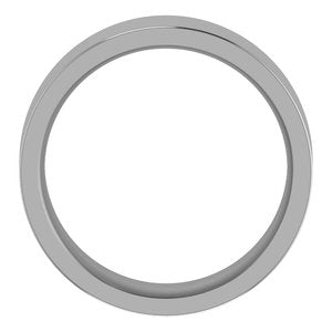 Cobalt Comfort-Fit Flat Band