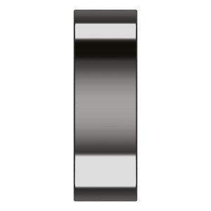 Zirconium Comfort-Fit Flat Band