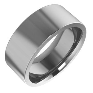 Cobalt Comfort-Fit Flat Band