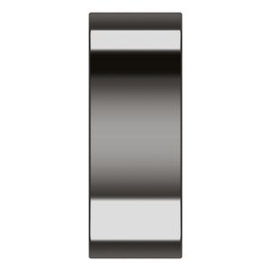 Zirconium Comfort-Fit Flat Band