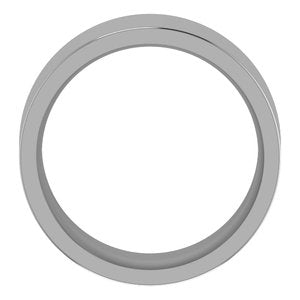 Cobalt 8 mm Flat Comfort-Fit Band