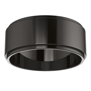 Zirconium Stepped-Edge Flat Band