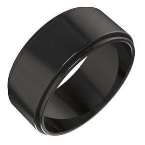 Zirconium Stepped-Edge Flat Band