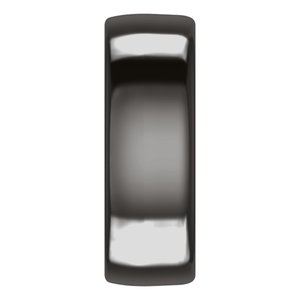 Zirconium Comfort-Fit Standard Weight European-Style Band