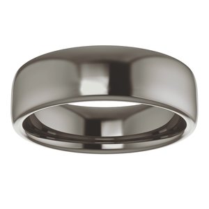Titanium Comfort-Fit Standard Weight European-Style Band