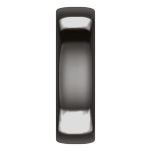 Zirconium Comfort-Fit Standard Weight European-Style Band