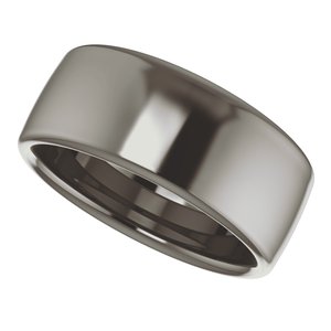 Titanium Comfort-Fit Standard Weight European-Style Band