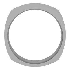 Cobalt 7 mm Square Comfort-Fit Band Size 11