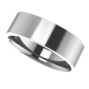 Cobalt Comfort-Fit Square Band