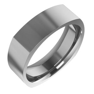 Cobalt Comfort-Fit Square Band