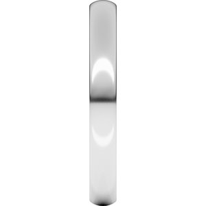 18K Yellow Or White Or Rose Gold Lightweight Comfort-Fit European-Style Band