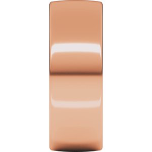 18K Yellow Or White Or Rose Gold Lightweight Comfort-Fit European-Style Band