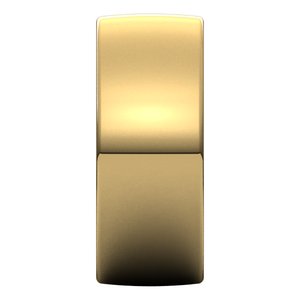 18K Yellow Or White Or Rose Gold Lightweight Comfort-Fit European-Style Band