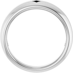 Sterling Silver Polished Pierced Heart Ring Size 7