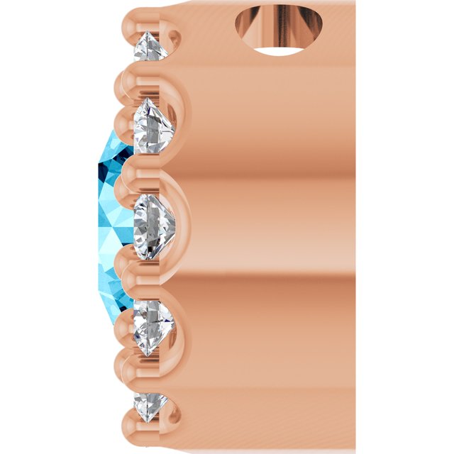 14K Yellow Or White Or Rose Gold Round I1, G-H Polished Natural Gemstone And Natural Diamond Halo-Style Pendant