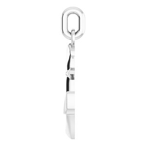 Sterling Silver 23 X 15.5 Mm Polished Anchor Pendant