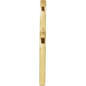 14K Yellow Gold Mama 16.6 X 11.2 Mm Polished Mama Pendant